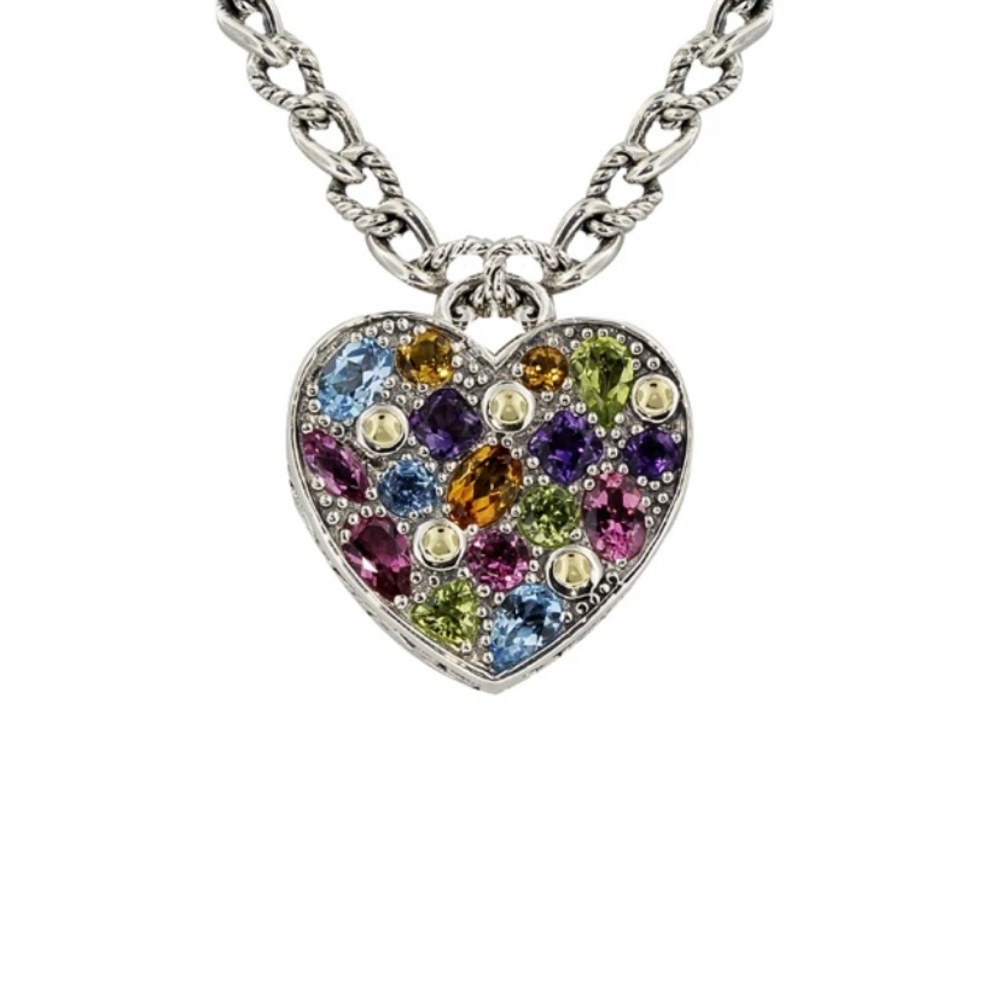 EFFY 925 Heart Pendant